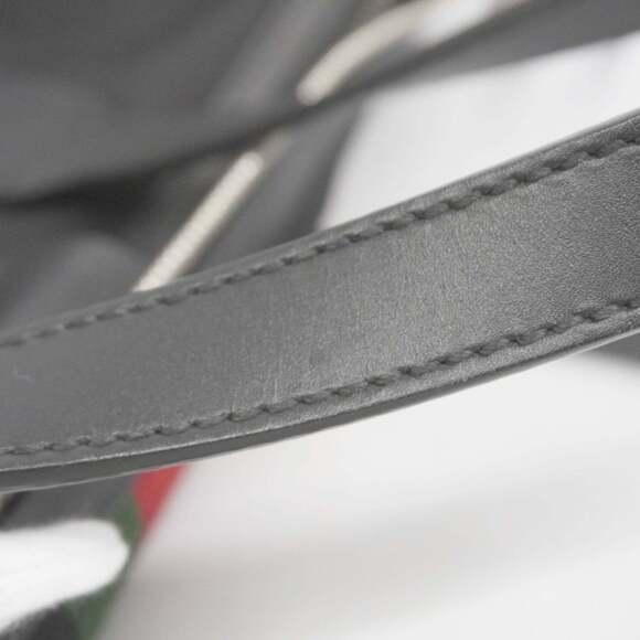 GUCCI Authentic Black Canvas Tote Bag - Picture 12 of 13